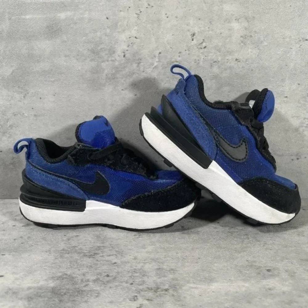 Nike Waffle‎ 1 One Racer Toddlers Sneakers Blue Kids Shoes Size 6C~DC0479-400